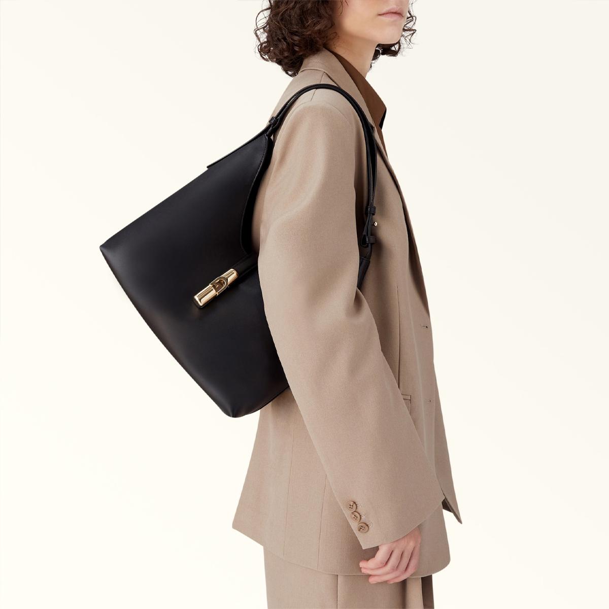 Furla Borsa a spalla Goccia M Nero - 7