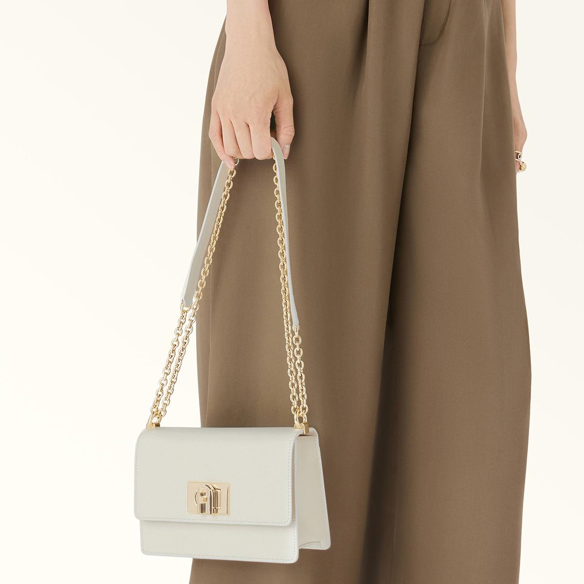 Furla Mini Borsa a bandoliera 1927 Panna - 7