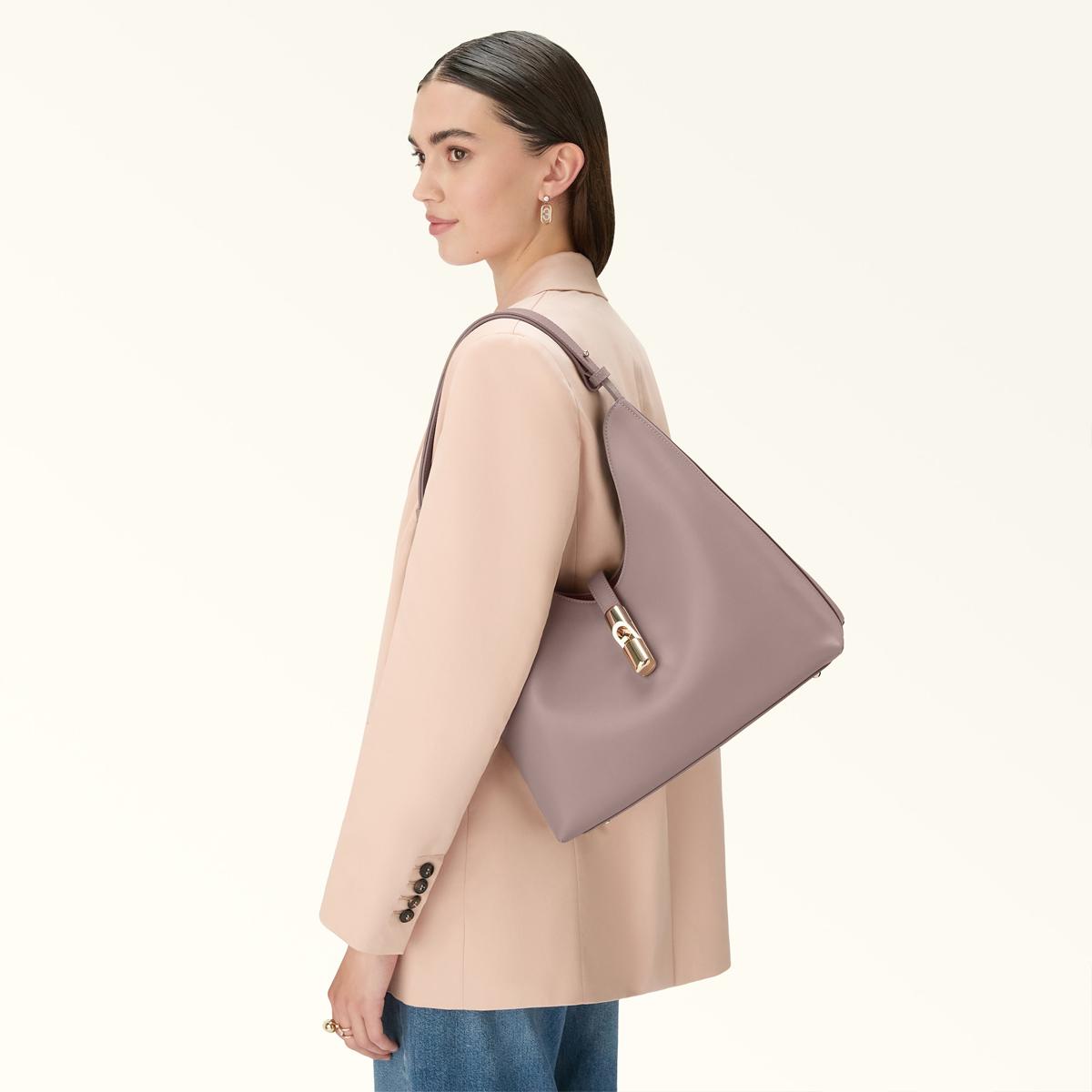 Furla Borsa a spalla Goccia M Mauve - 6