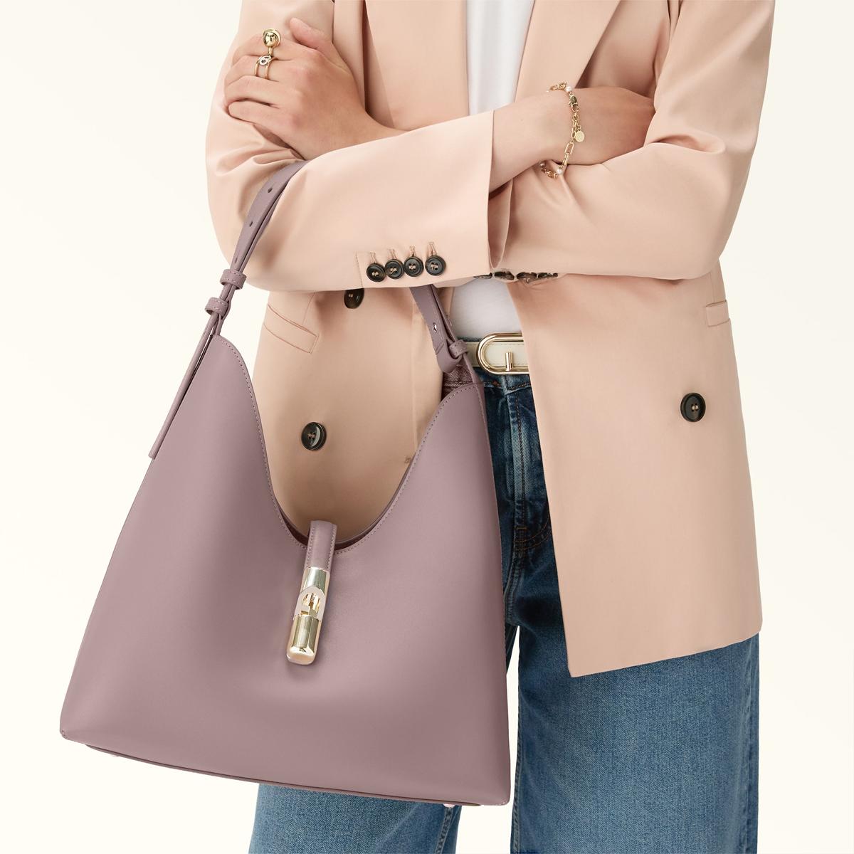 Furla Borsa a spalla Goccia M Mauve - 7