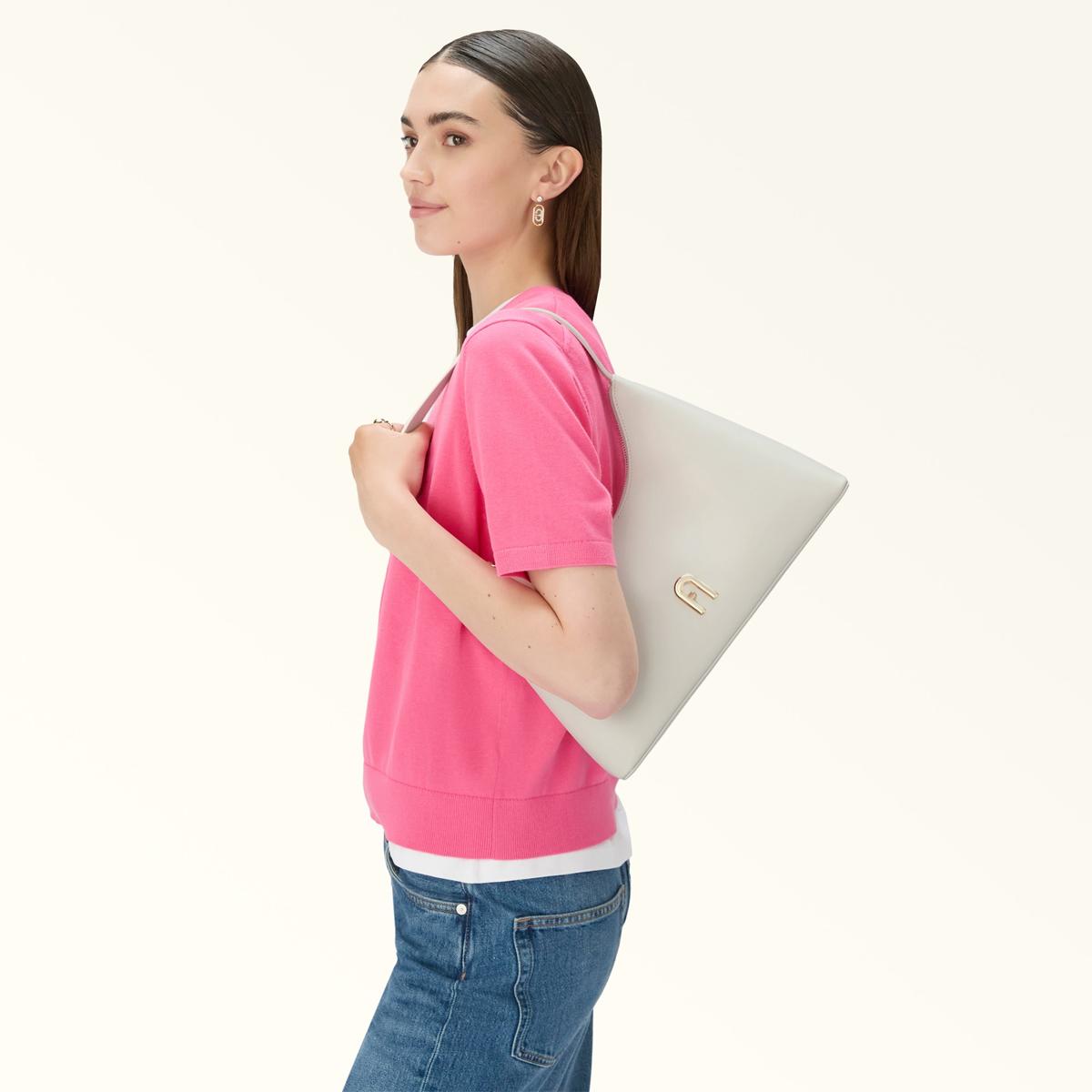 Furla Borsa a spalla Diamante S Panna - 6