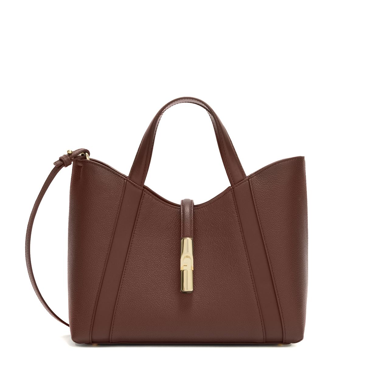 Furla Borsa a mano Goccia S Cioccolato - 1