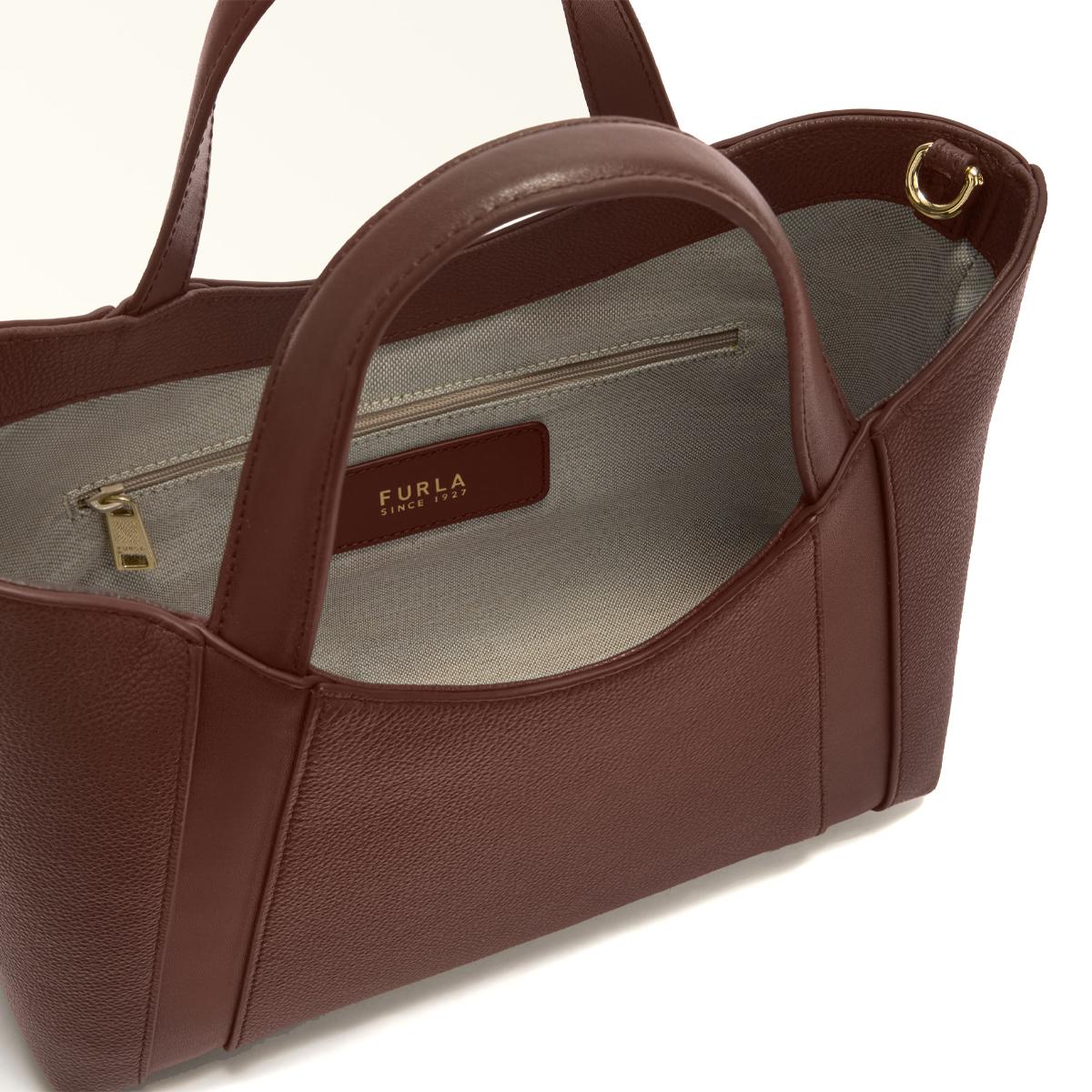 Furla Borsa a mano Goccia S Cioccolato - 5