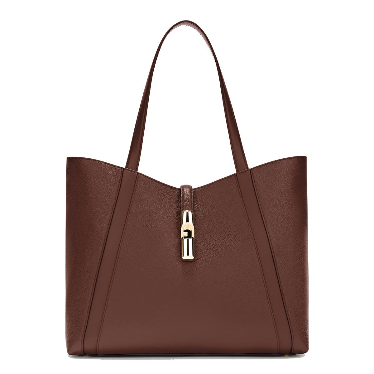 Furla Borsa a spalla Goccia L Cioccolato - 1