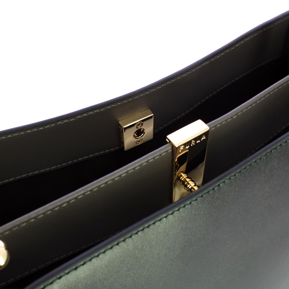 Furla Borsa a spalla Agata L Nero Urban Gray - 4