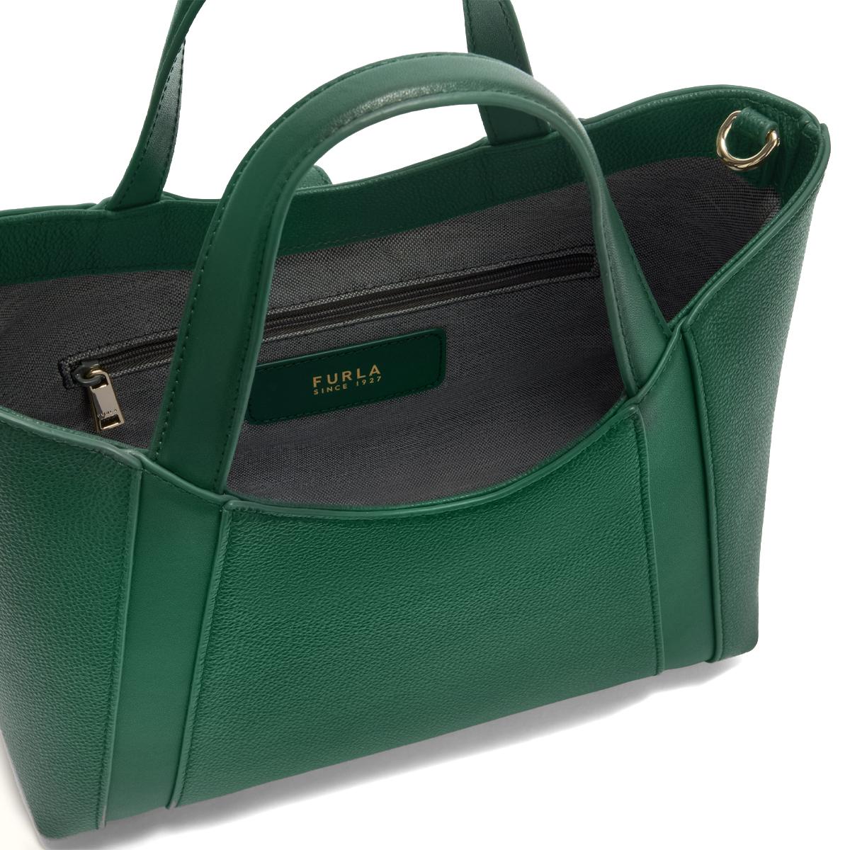 Furla Borsa a mano Goccia S Botanical Green - 5