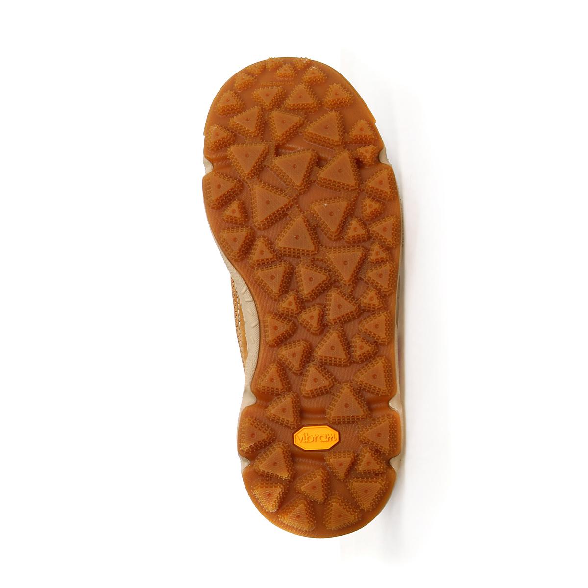 Flower Mountain Sneakers Unisex Iwano 2 Black Cognac Yellow Flower Mountain, sportive scarpe realizzate in tessuto tecnico e suede, suola ultraleggera Vibram dentella - 5