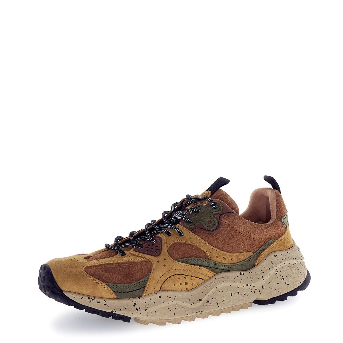 Flower Mountain Sneakers Uomo Wave Beige Nude - 3
