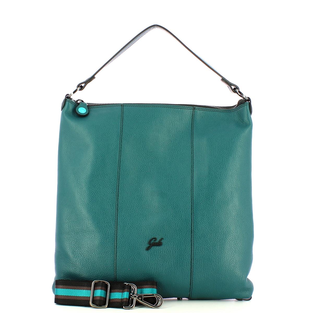 Gabs Hobo Bag Sofia L Ruga Black Petrolio - 4