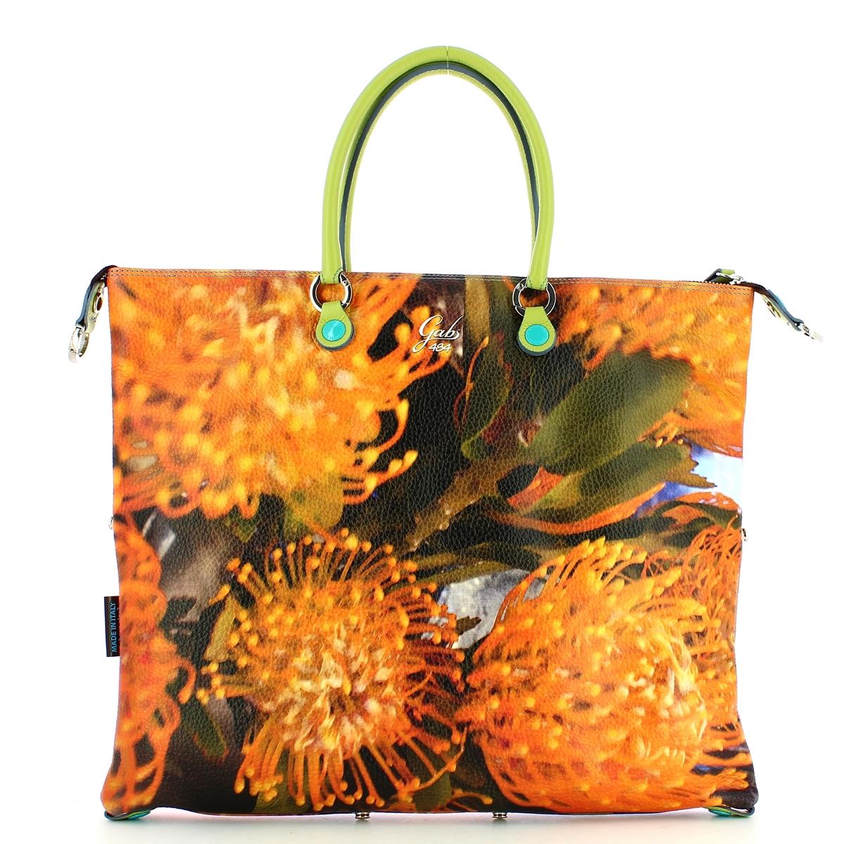 Gabs Borsa G3 Super L Trip Fiori Ocra - 3