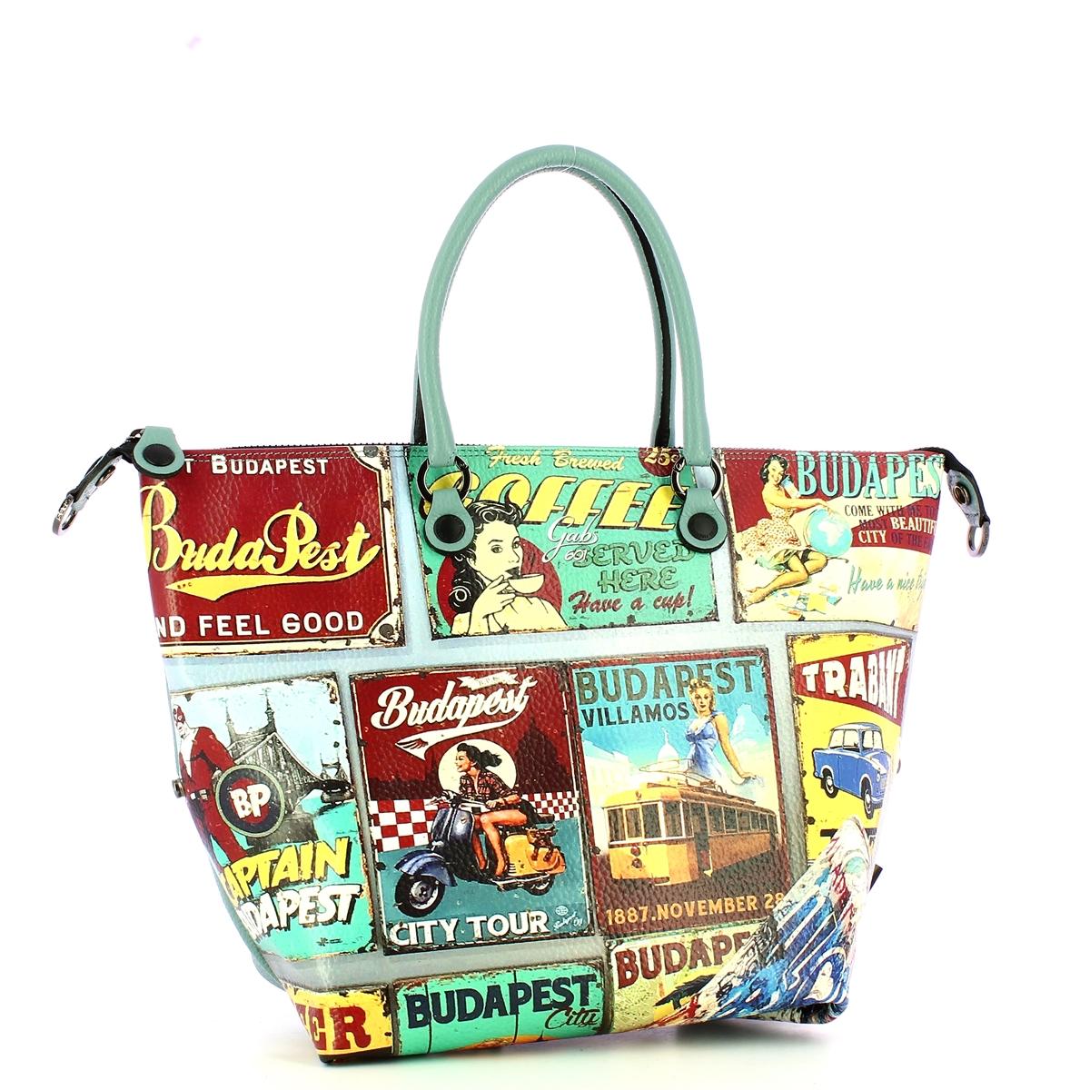 Gabs Borsa G3 Plus L Trip Pelle Bull Black Budapest - 5