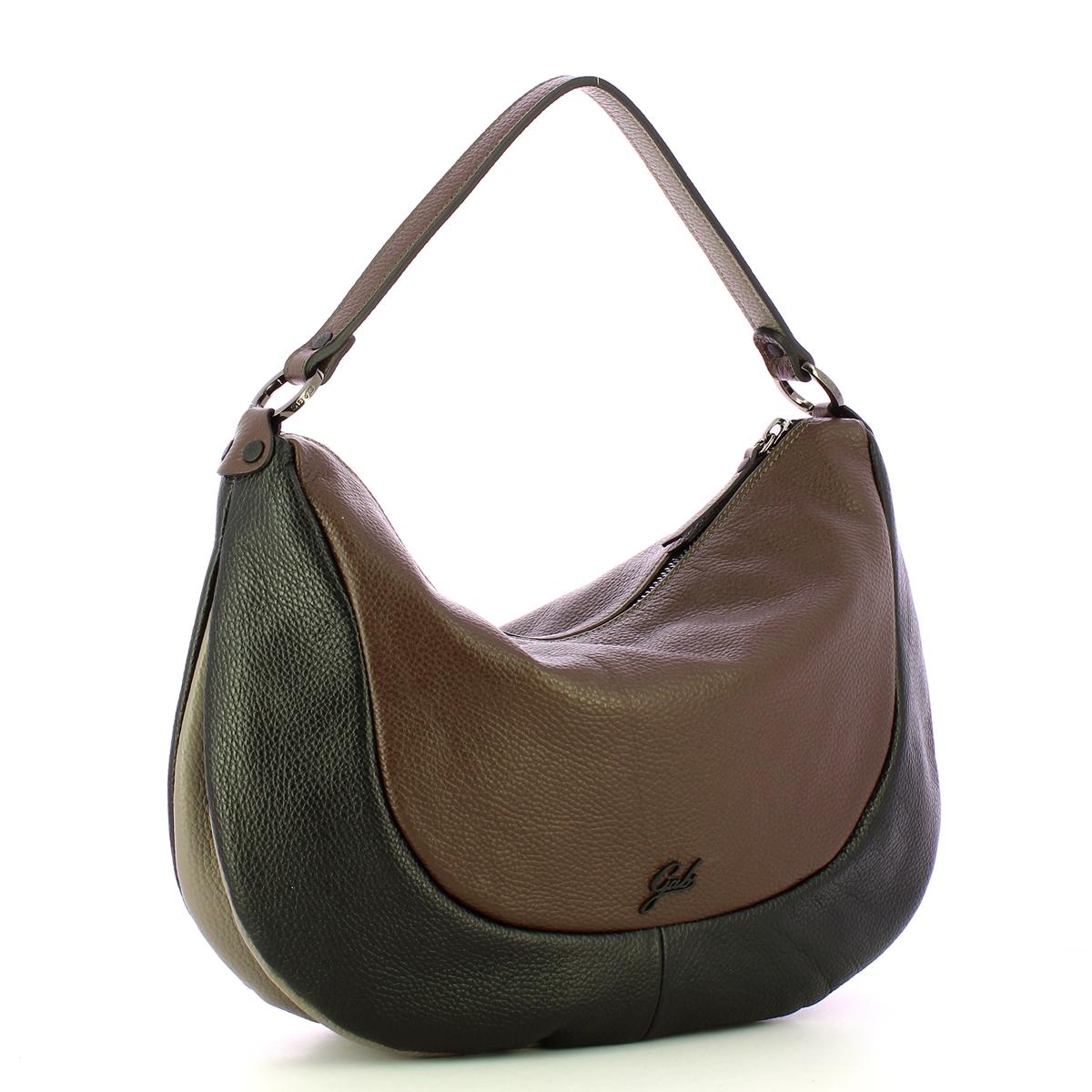 Gabs Borsa a spalla Marty L Multi Bull Black Quercia Nero Zinco - 2