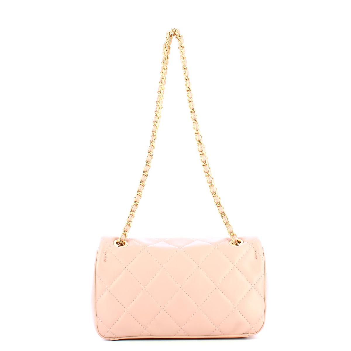 Gaëlle Mini Borsa a spalla matelassé Rosa - 3