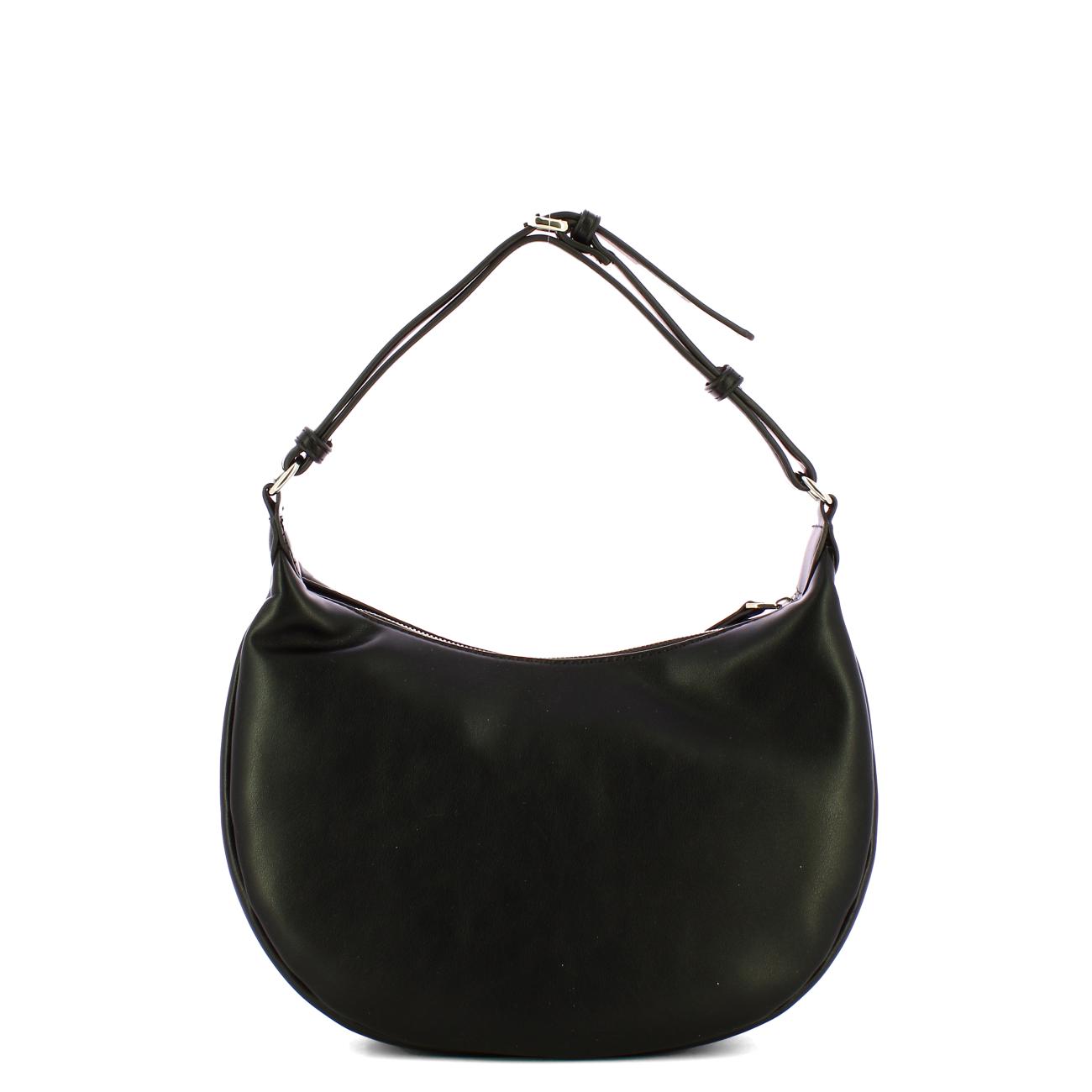 Gaëlle Hobo Bag con logo Nero - 3