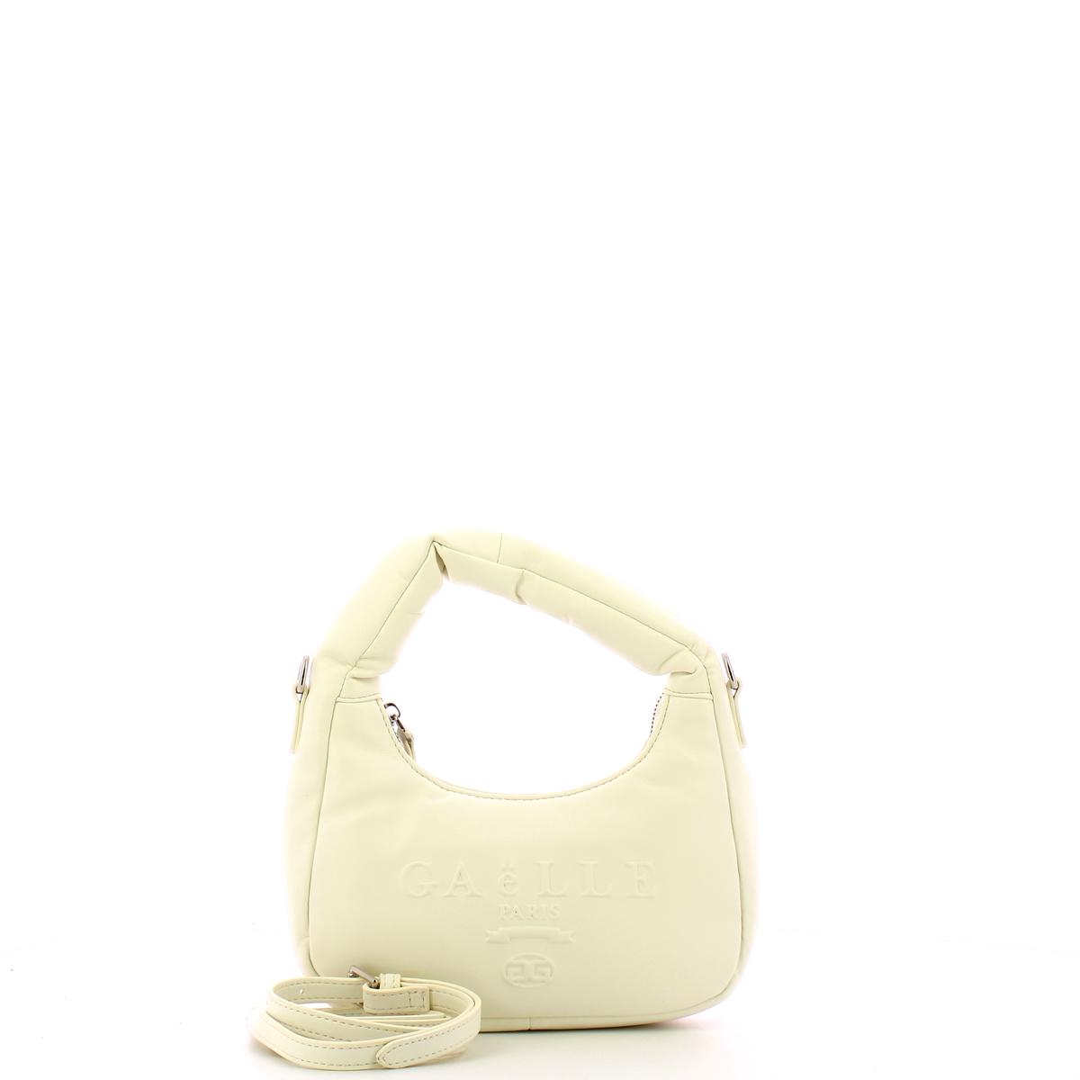 Gaëlle Borsa a mano Mini Shoulder Strap Off White - 4