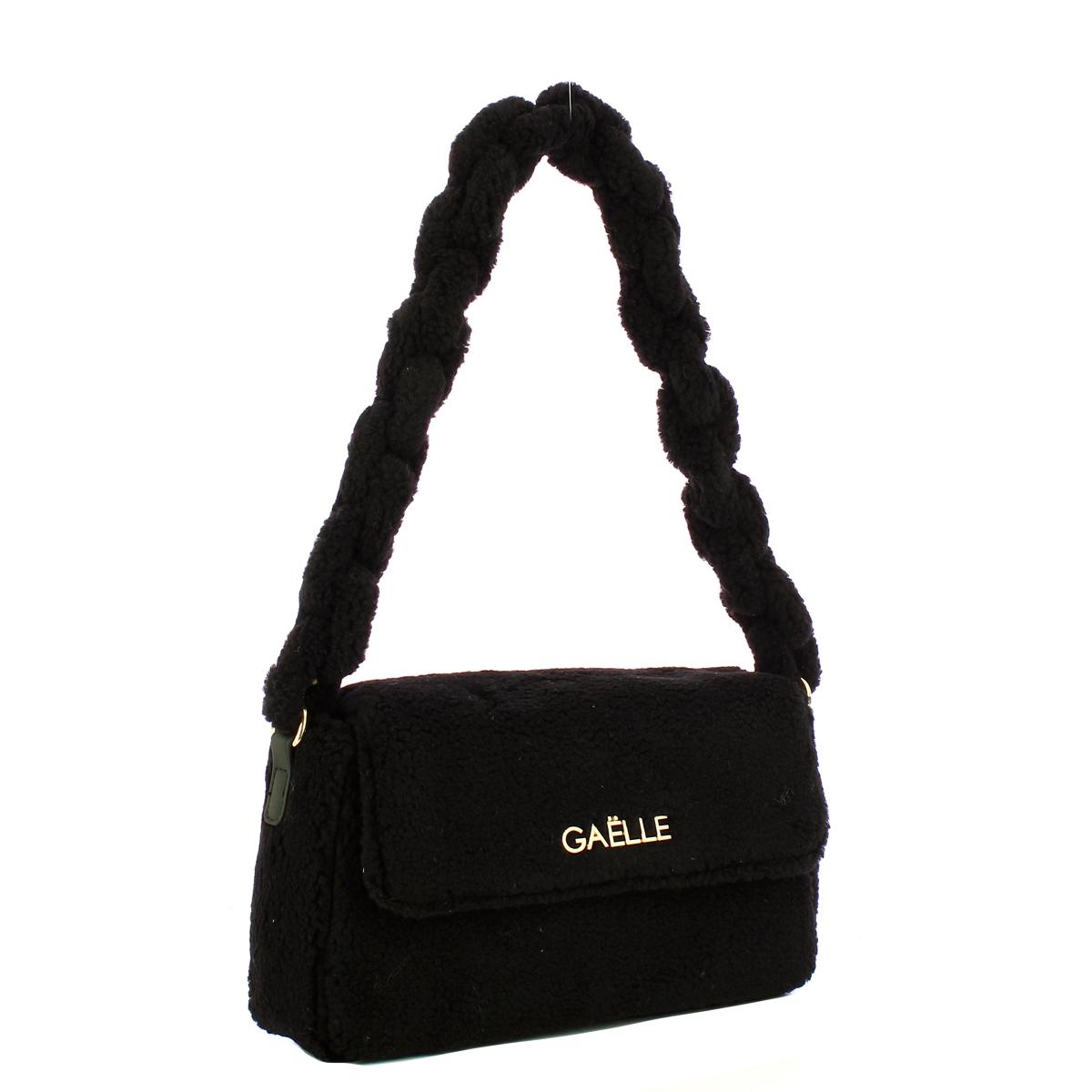 Gaëlle Borsa a spalla in ecomontone Nero - 2