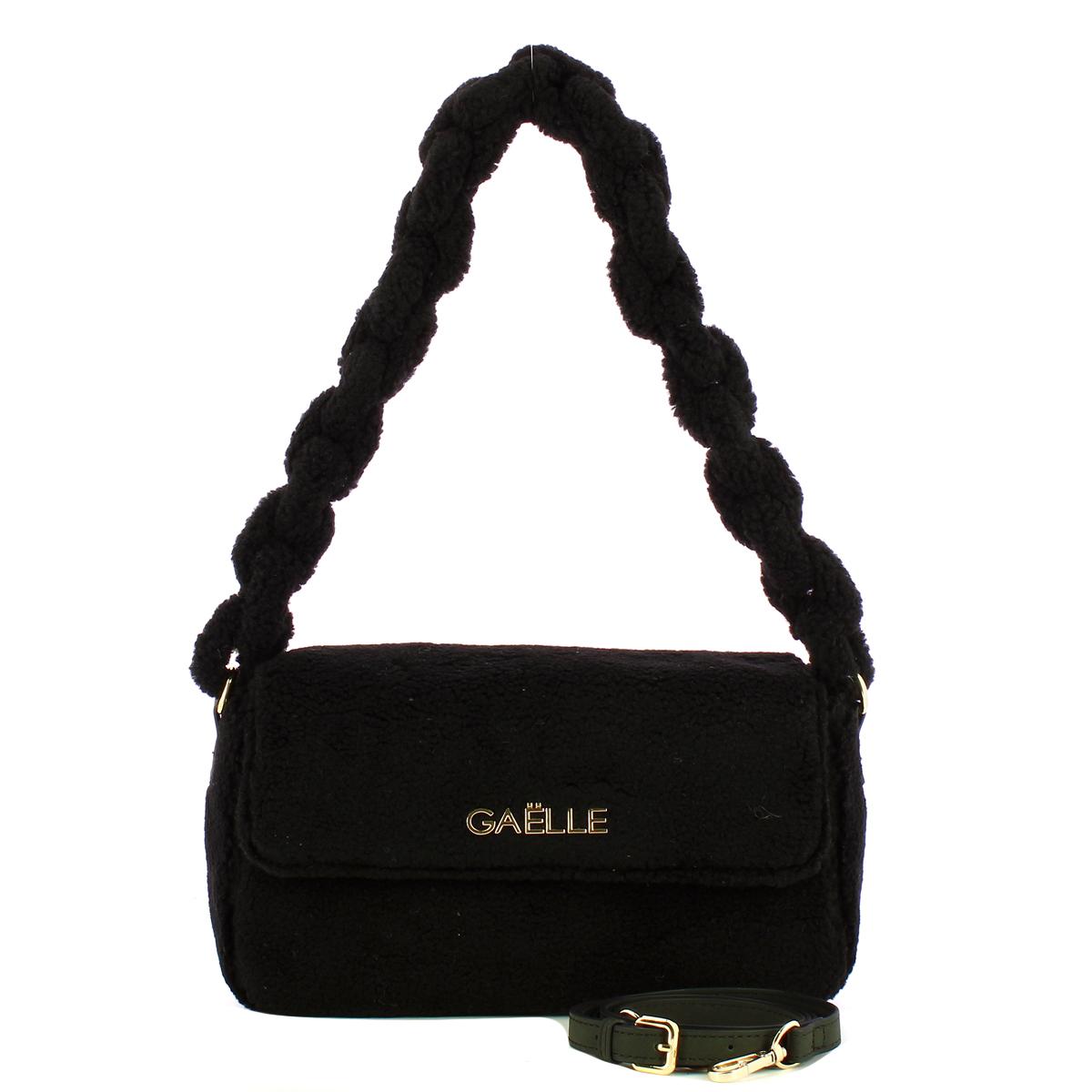 Gaëlle Borsa a spalla in ecomontone Nero - 4