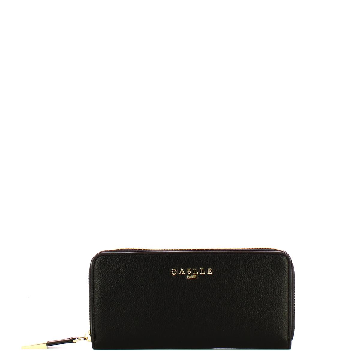 Gaëlle Portafoglio Regular Zip Around Nero - 1