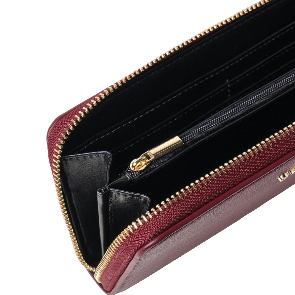 Gaëlle Portafoglio Regular Zip Around Mosto - 3