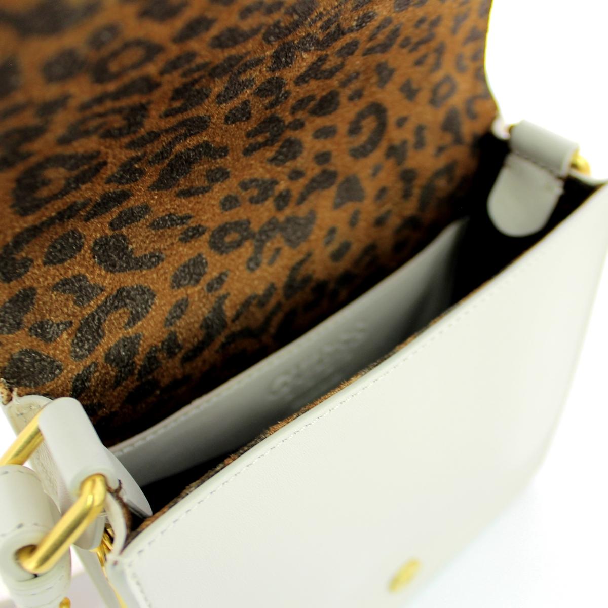 Guess Tracolla Alexis in pelle Borchie e Strass - 4