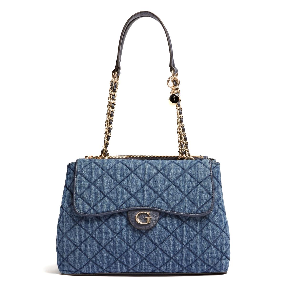 Guess Borsa a spalla Gillian Denim - 1