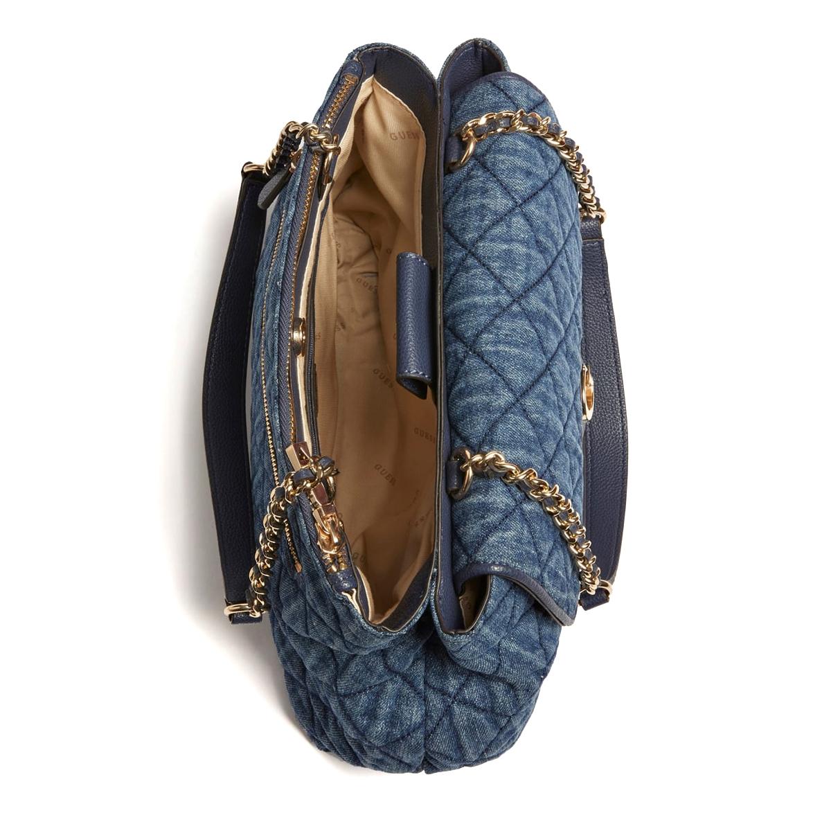 Guess Borsa a spalla Gillian Denim - 3