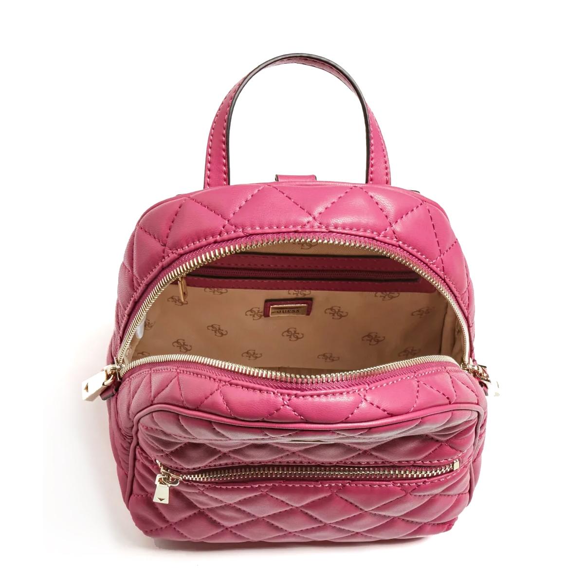 Guess Zaino Cessily trapuntato Fuchsia - 3