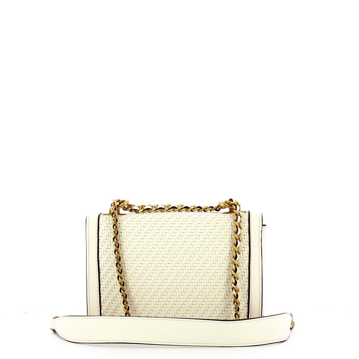 Guess Borsa a tracolla Abey intrecciata White - 3