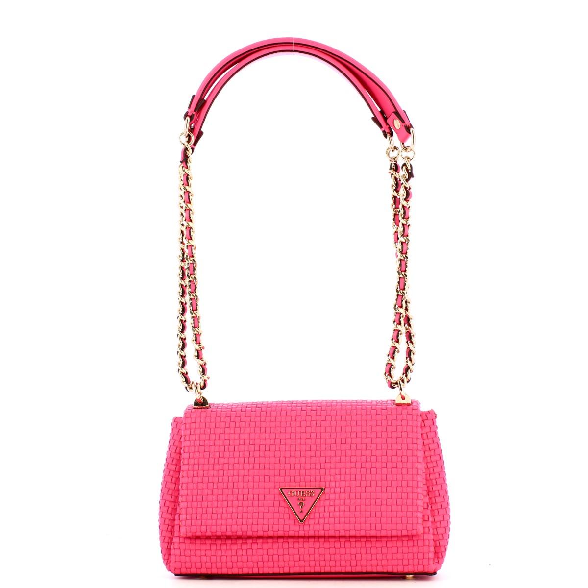 Guess Borsa a spalla intrecciata Etel Watermelon - 1
