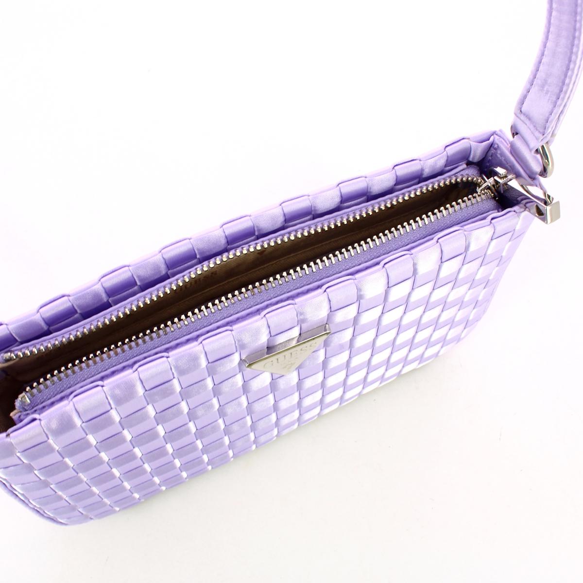 Guess Mini Borsa a Spalla Twiller Lavender - 4