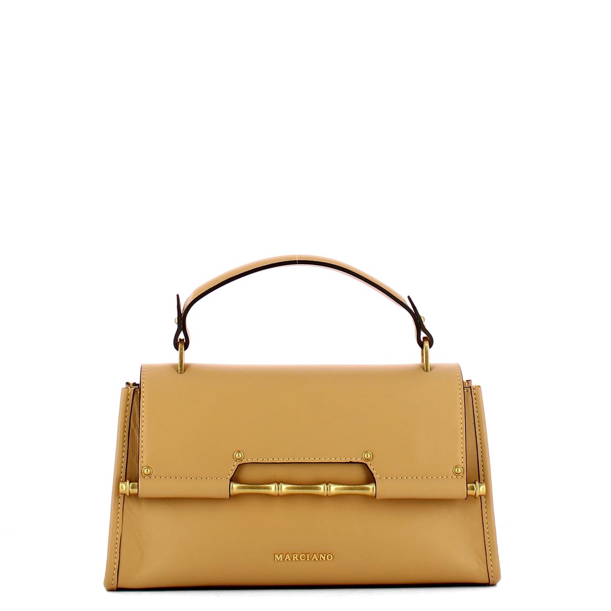 Guess Borsa a mano Alia in pelle Champagne - 1