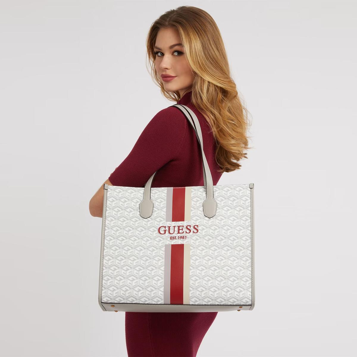 Guess Shopper Silvana G Cube Grande Stone Logo - 2