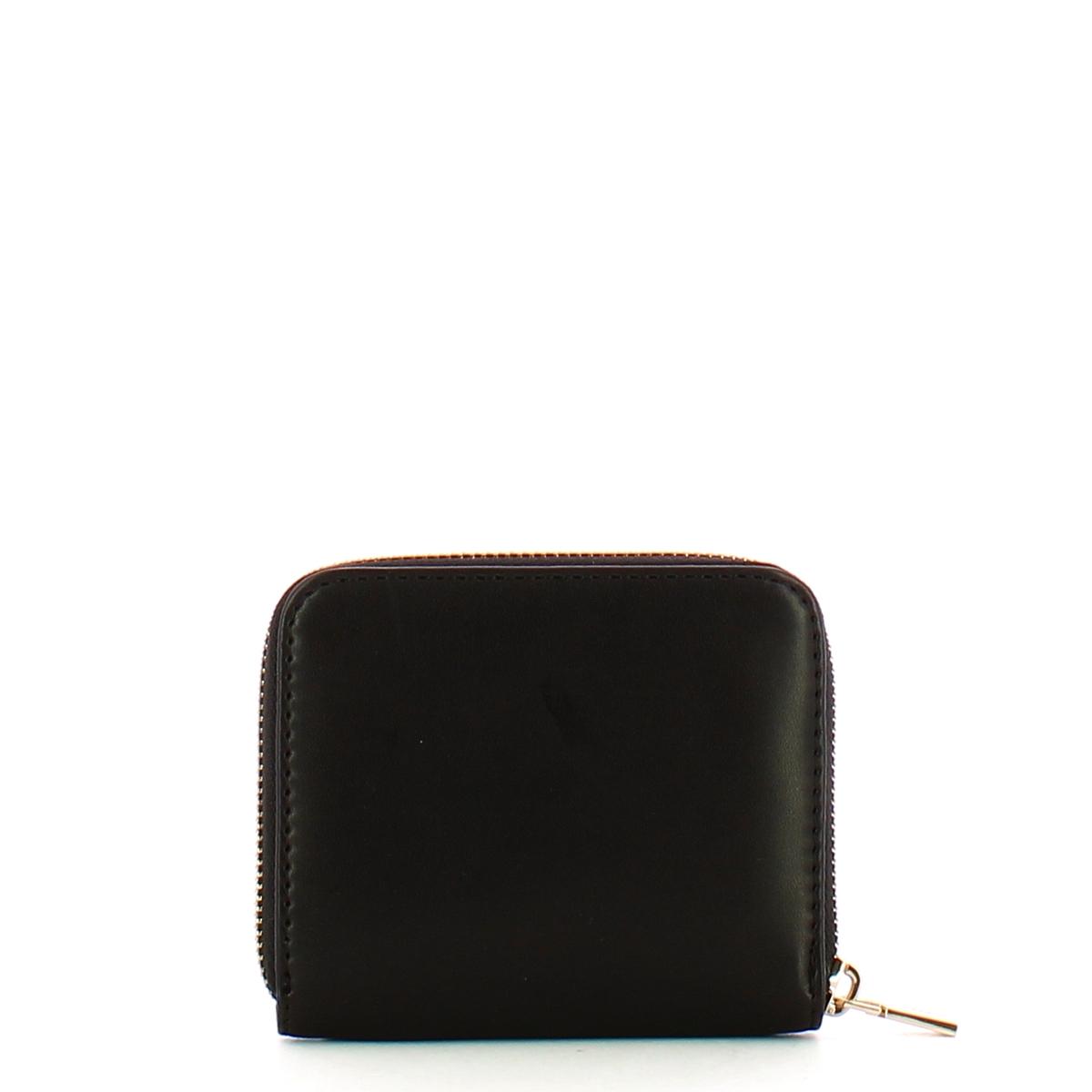 Guess Portafoglio Laurel Small Zip Around Black - 2