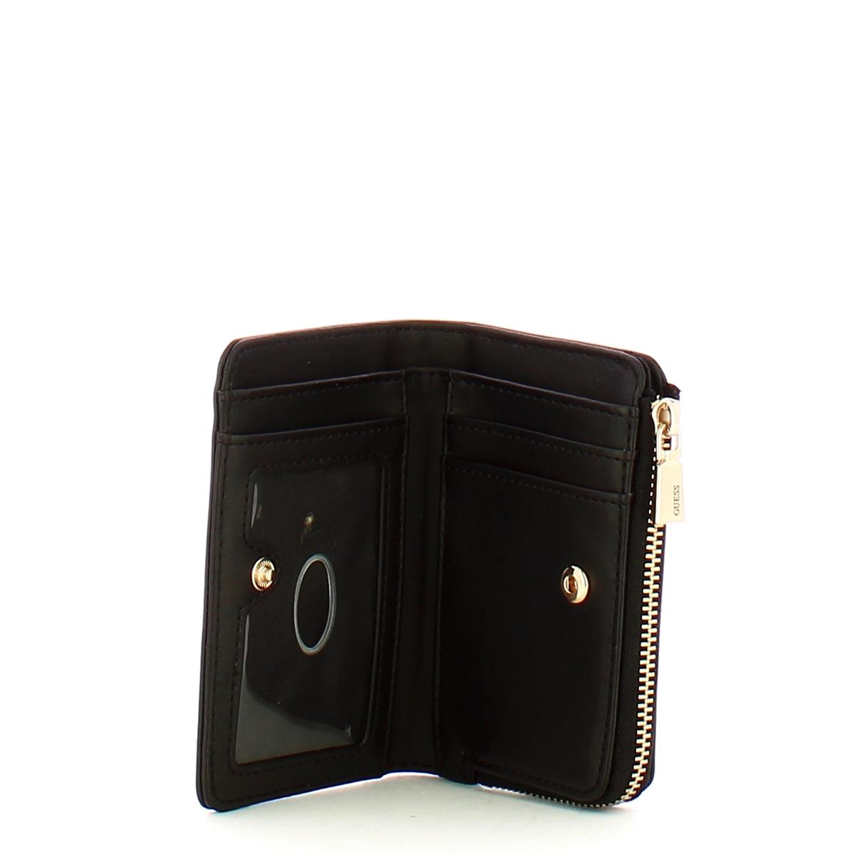 Guess Portafoglio Laurel Card Case Black - 3