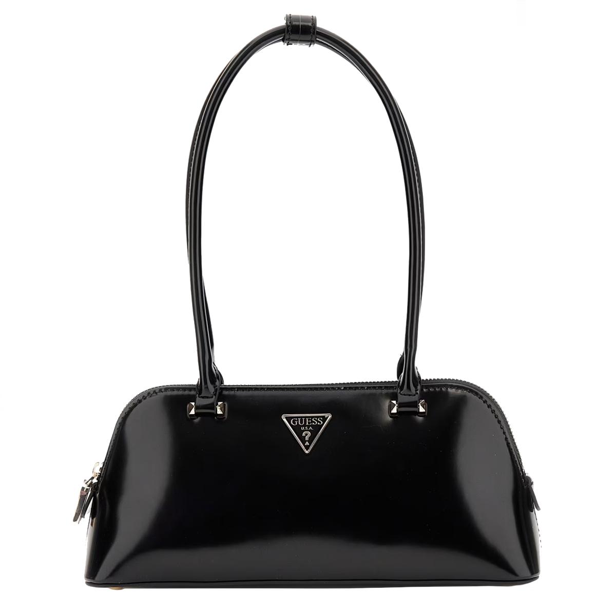 Guess Borsa a spalla Arnela Vernice Black - 1