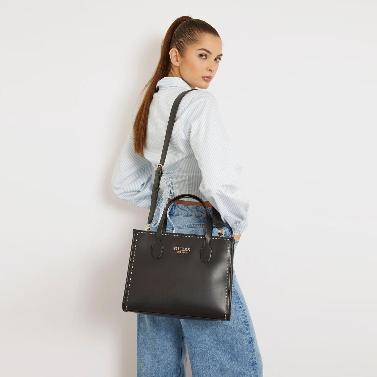 Guess Borsa a mano Silvana Black - 2