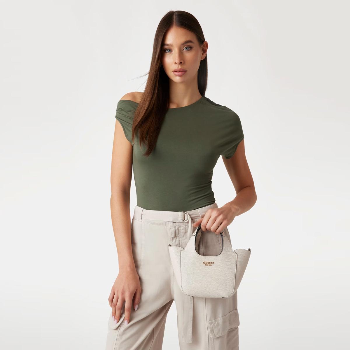 Guess Borsetta a mano Helina Mini Bone - 2