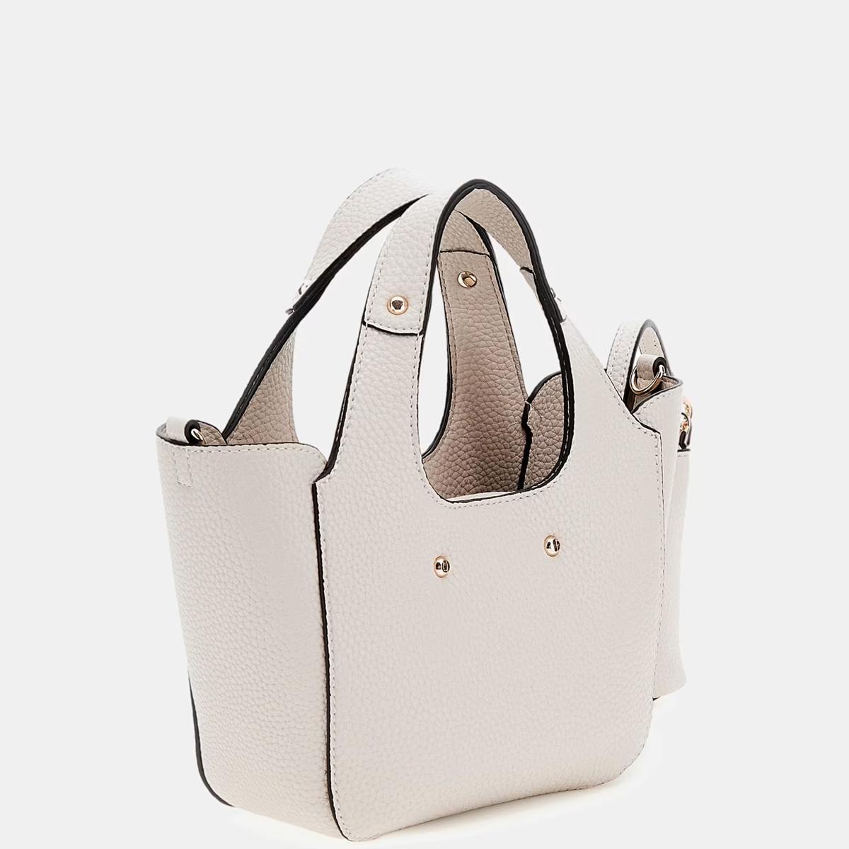 Guess Borsetta a mano Helina Mini Bone - 4