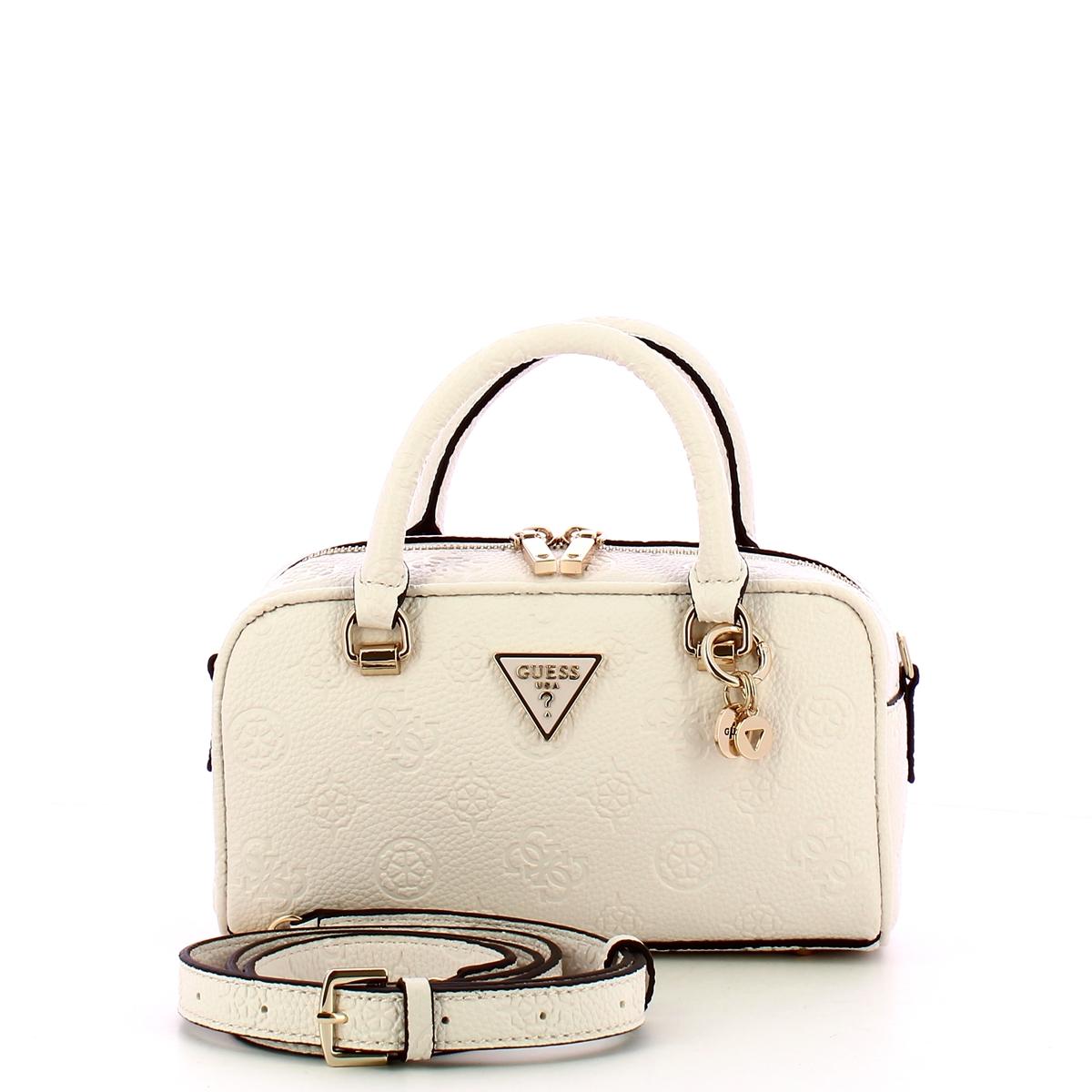 Guess Borsa a mano Cresidia Small Off White - 4