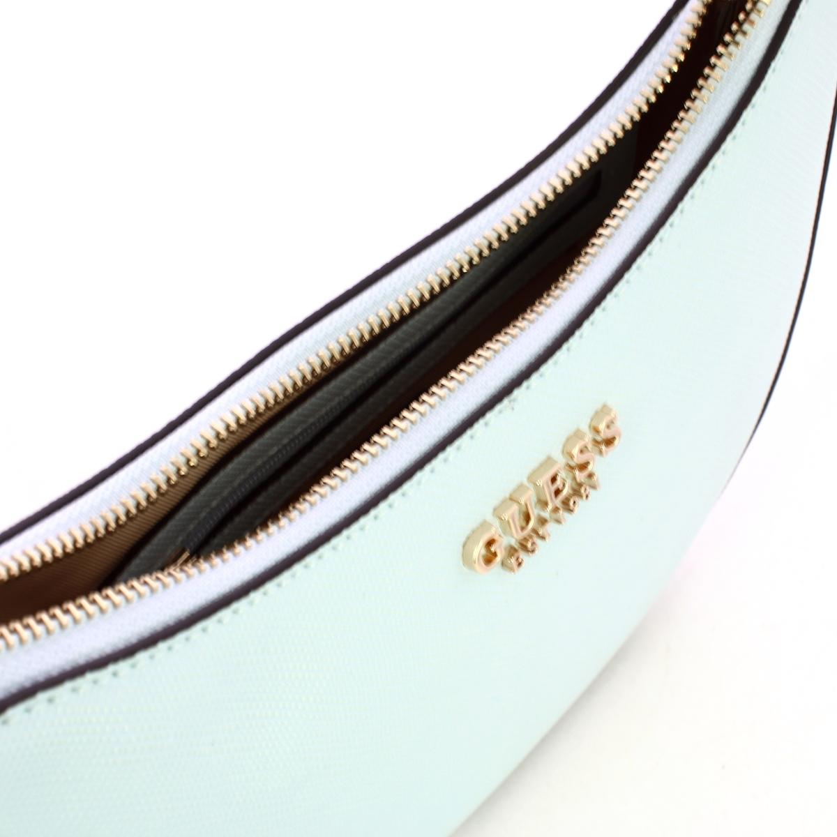 Guess Borsa a spalla Fedana Mini Powder Blue - 4