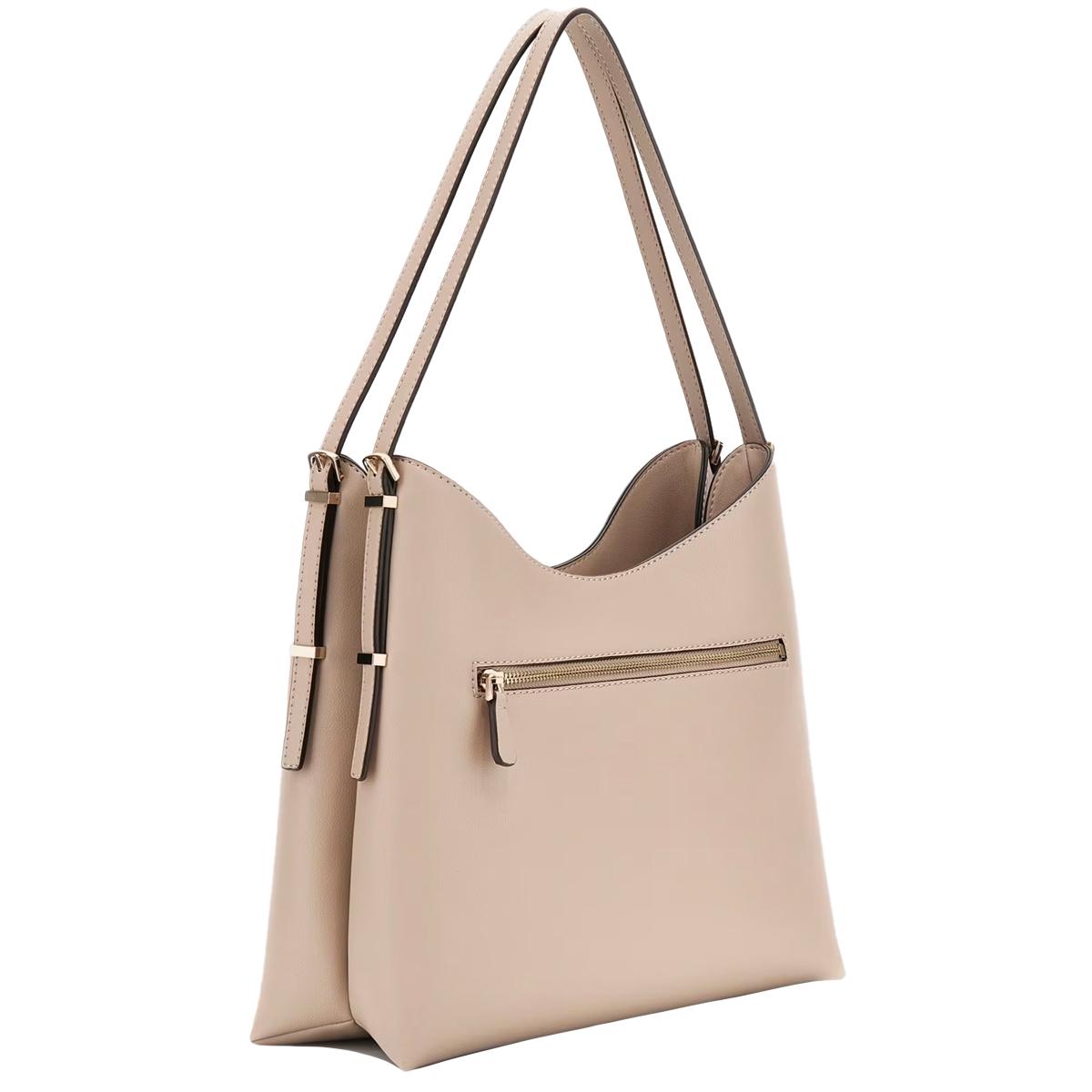 Guess Borsa a spalla Lefia Large Simply Taupe - 2