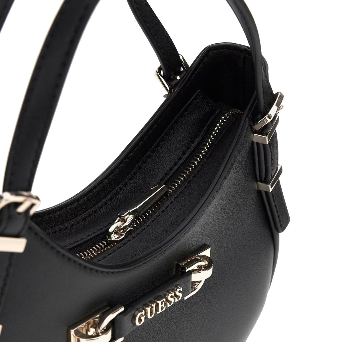 Guess Borsa a mano Lefia Small Black - 4