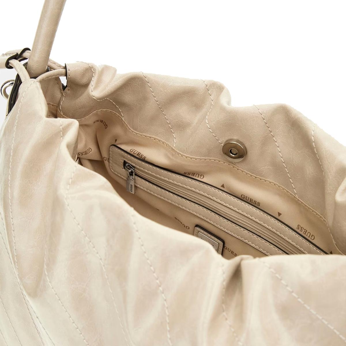 Guess Borsa a spalla Amys Simply Taupe - 4