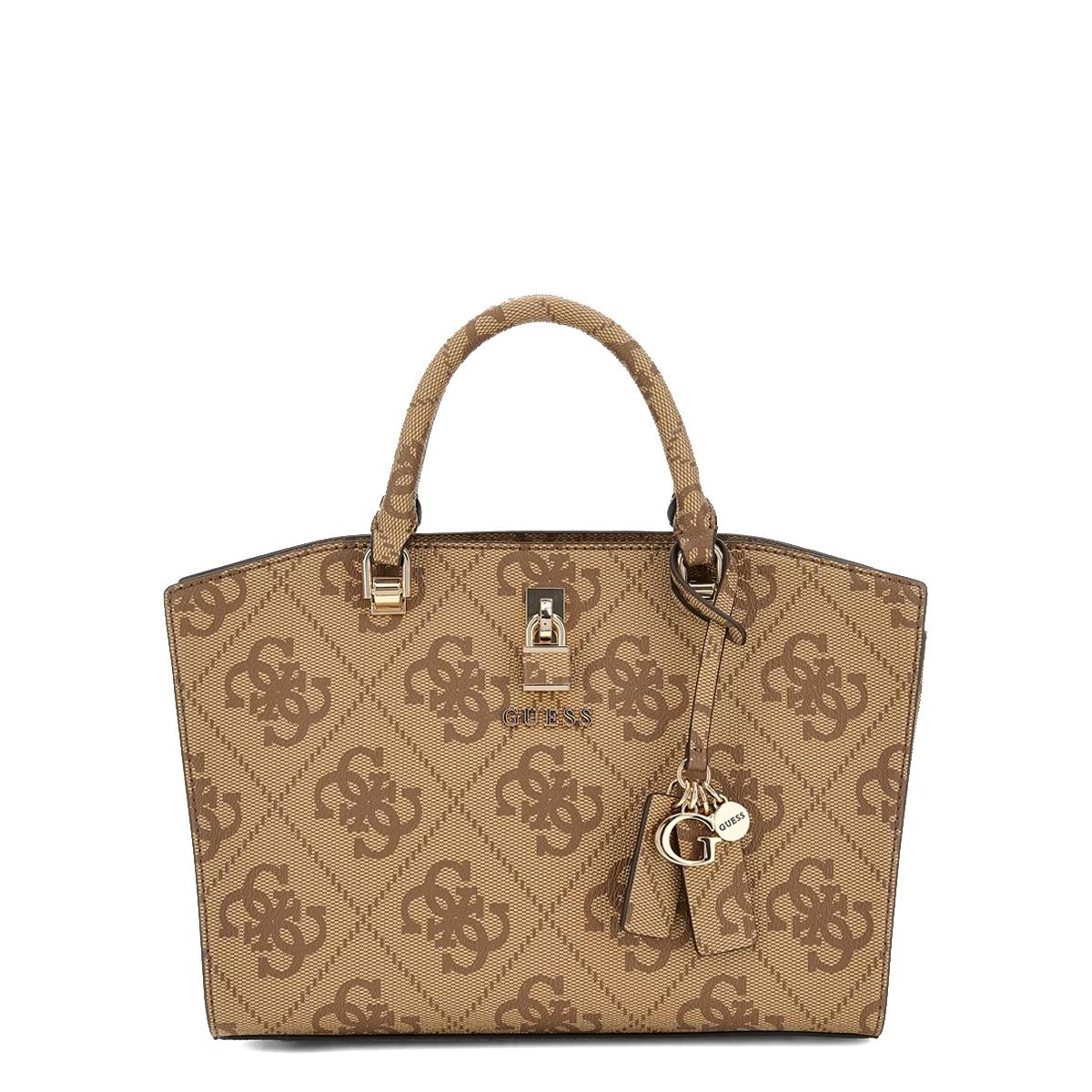 Guess Borsa a mano Queensland Latte Logo - 1