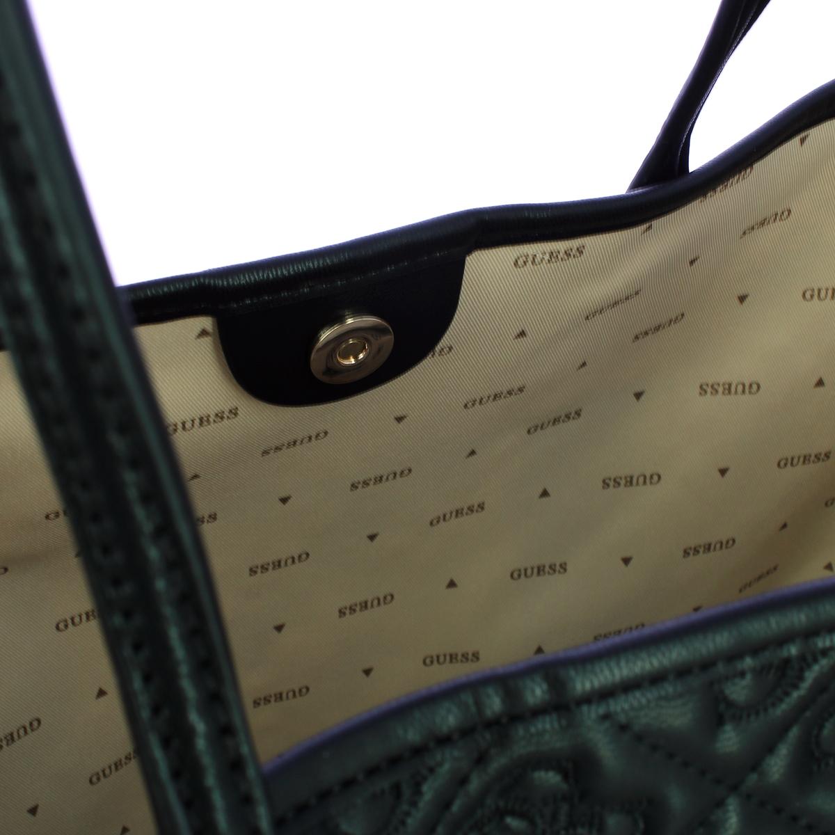 Guess Borsa a spalla Adelasia Large Black - 5