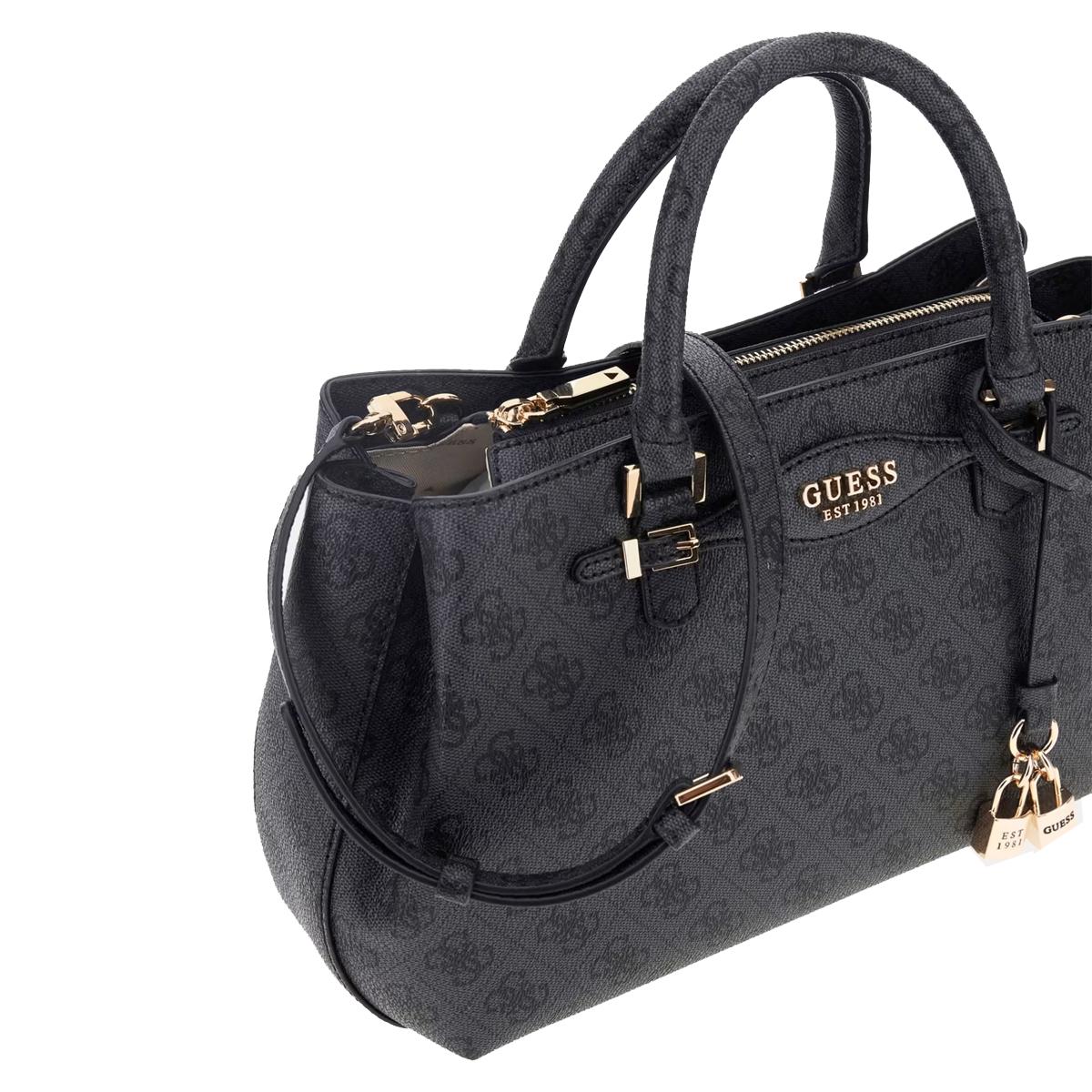 Guess Borsa a mano Katya Coal Logo - 3