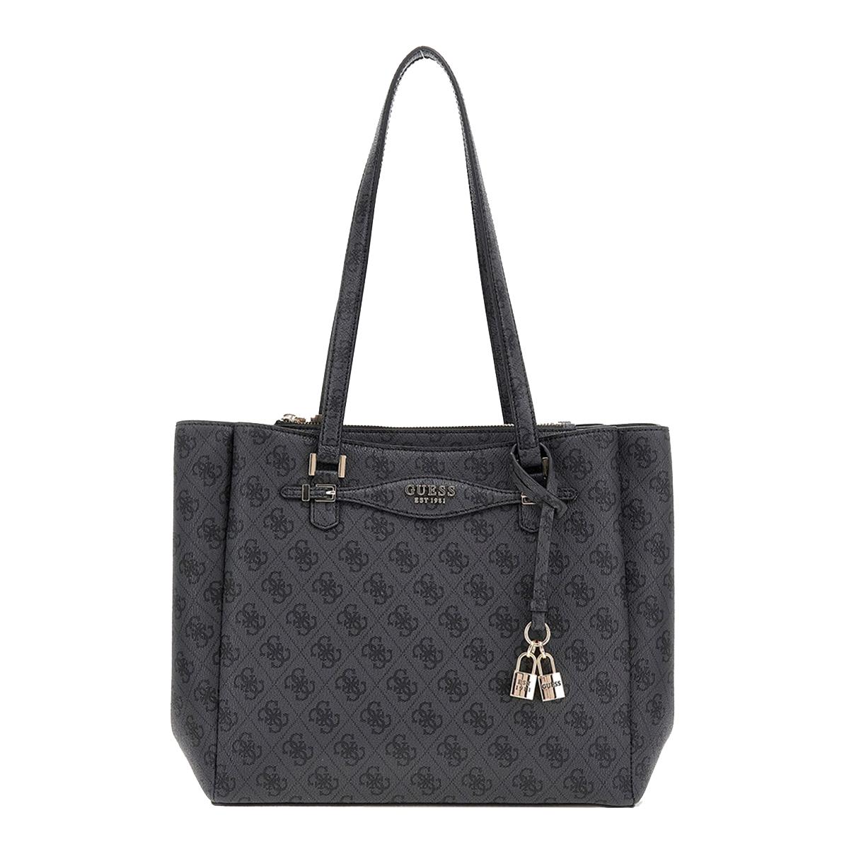 Guess Borsa a spalla Katya Coal Logo - 1
