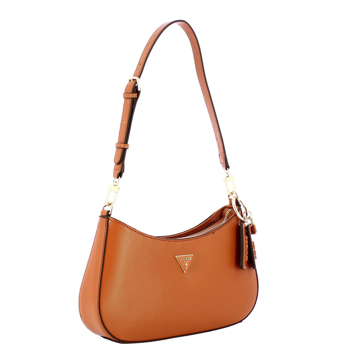 Guess Sottospalla Noelle II in saffiano Light Cognac - 2