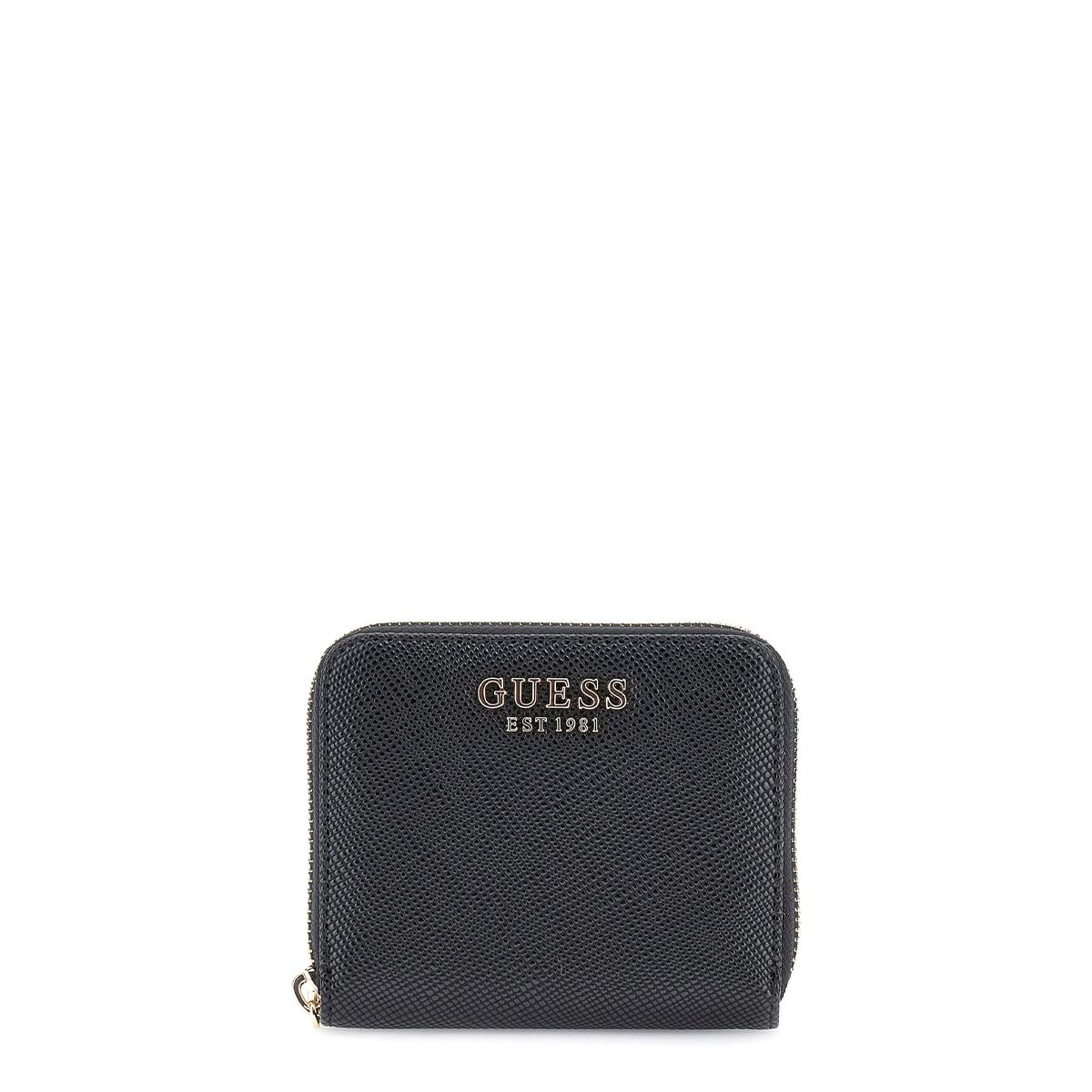 Guess Portafoglio Piccolo Laurel II Zip Around Black - 1