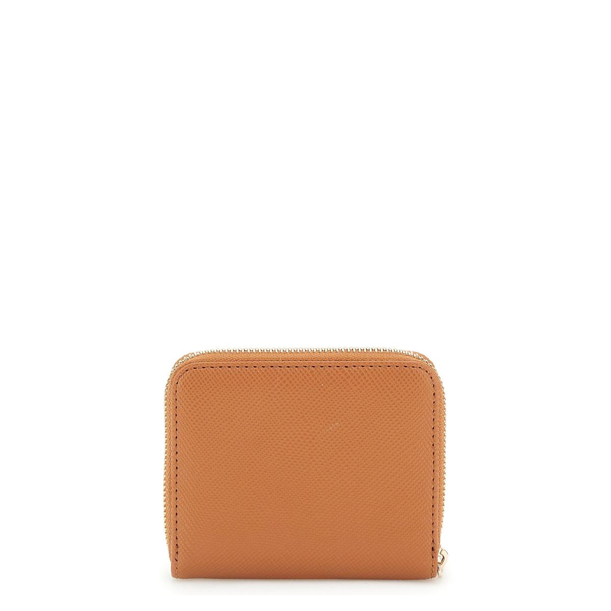Guess Portafoglio Piccolo Laurel II Zip Around Light Cognac - 2